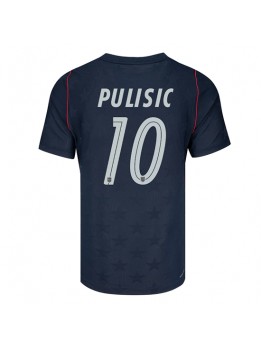 Förenta stater Christian Pulisic #10 Replika Borta Kläder VM 2026 Kortärmad